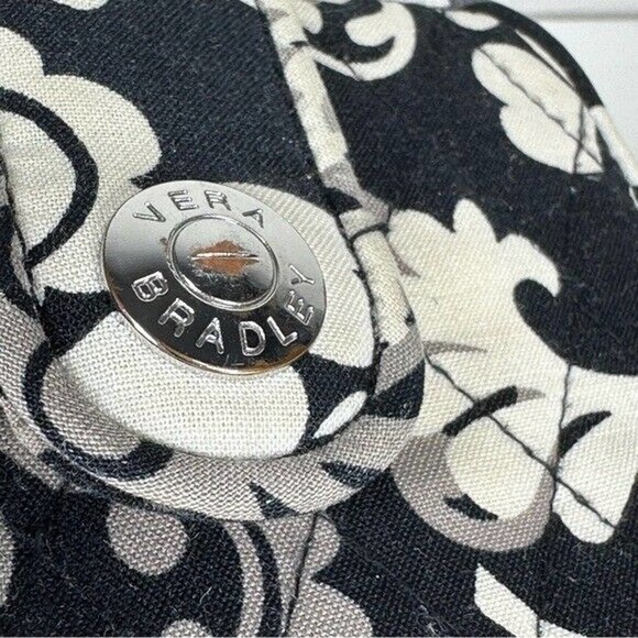 Vera Bradley Baroque Snappy Wallet Medium Snap Slim Bi-Fold Organizer With Wear - Picture 13 of 13